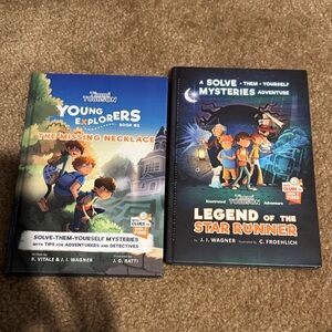 Young Explorers Kids Book Set - Blue & Black Covers